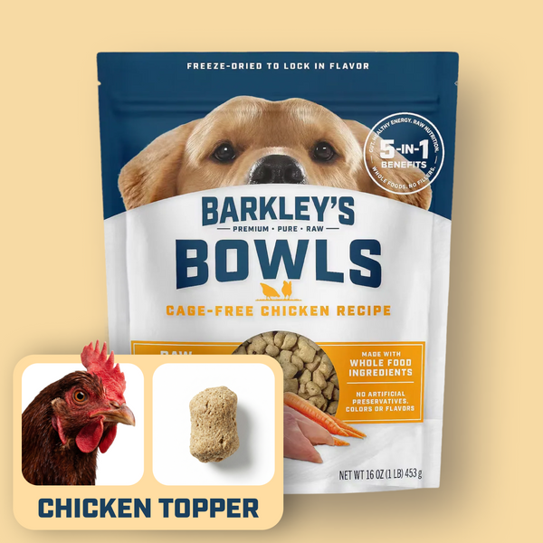 FREEZE DRIED TOPPER CAGE-FREE CHICKEN RECIPE