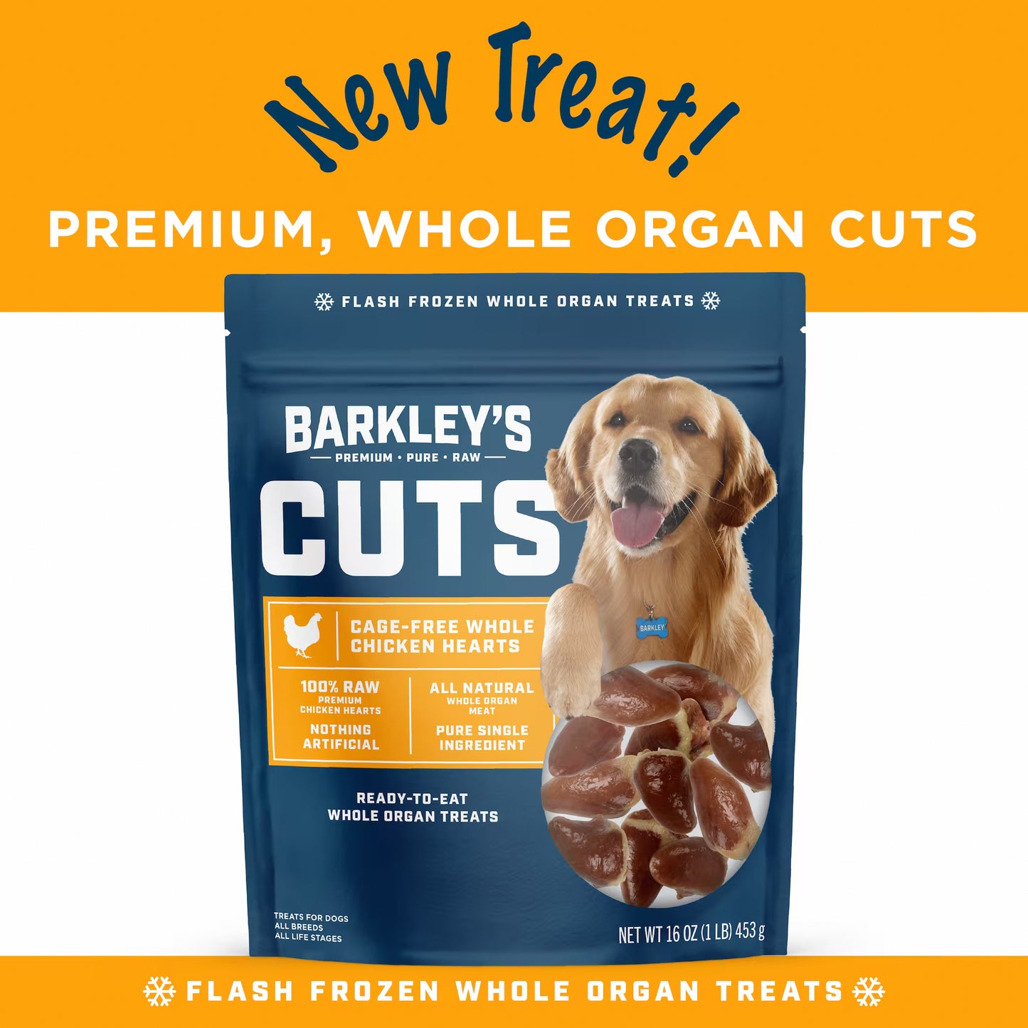 CAGE-FREE WHOLE CHICKEN HEARTS