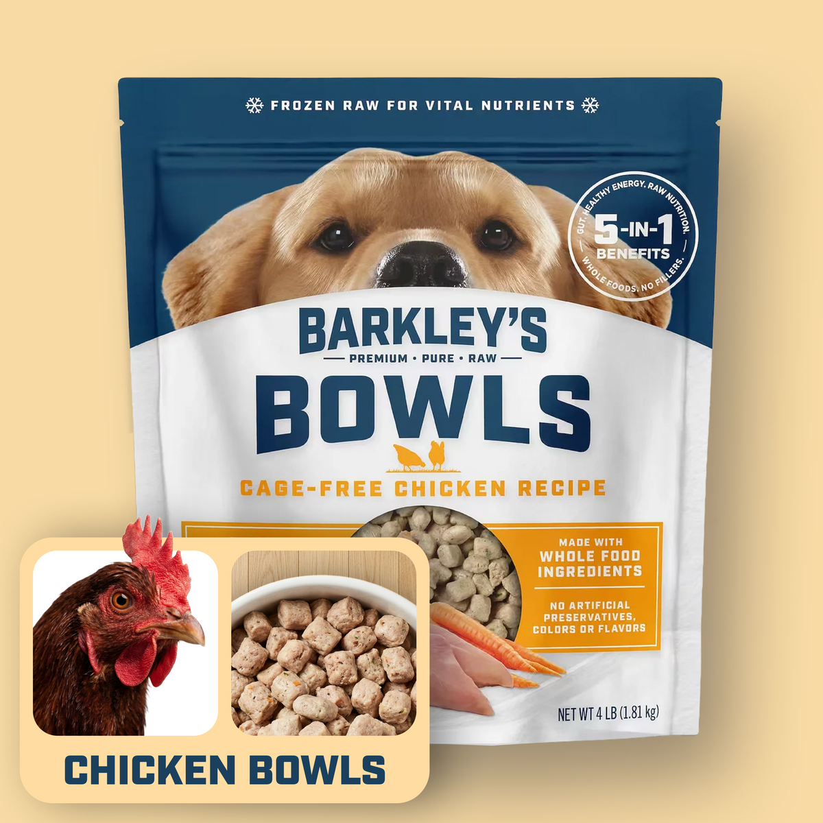 FROZEN CAGE-FREE CHICKEN RECIPE