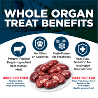 FARM-RAISED DICED BEEF KIDNEYS