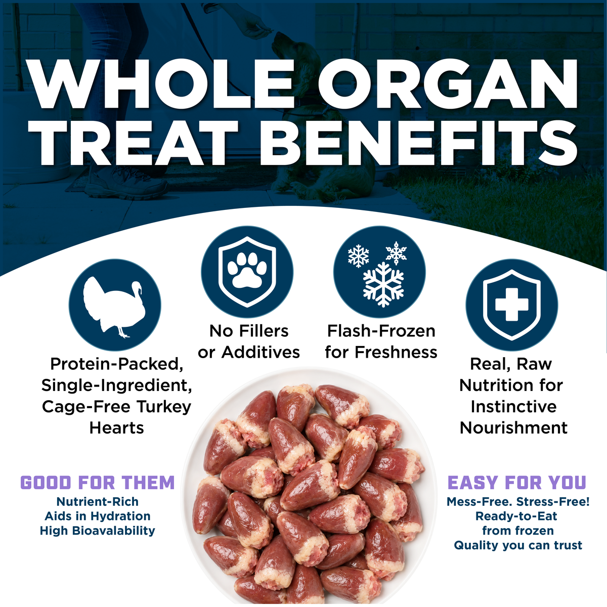 CAGE-FREE DICED TURKEY HEARTS