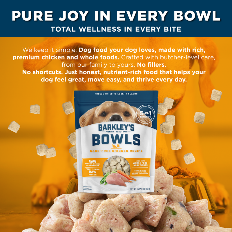 FREEZE DRIED TOPPER CAGE-FREE CHICKEN RECIPE