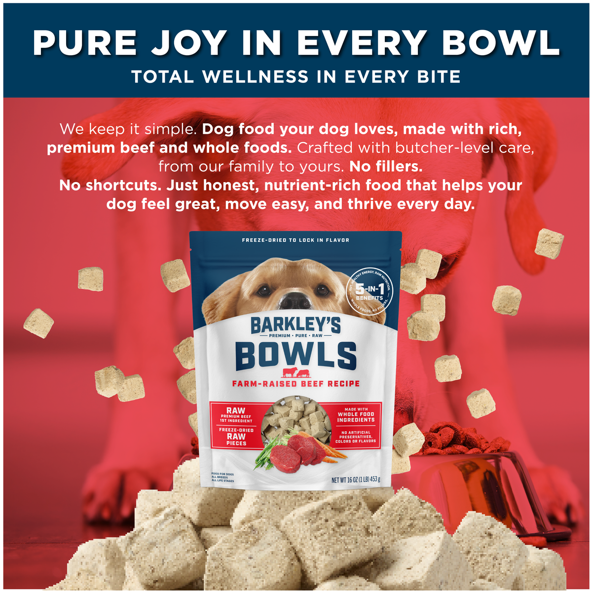 FREEZE DRIED TOPPER FARM RAISED BEEF RECIPE