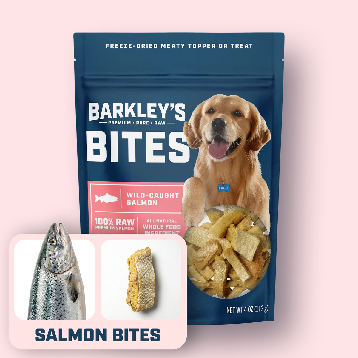 WILD-CAUGHT SALMON BITES