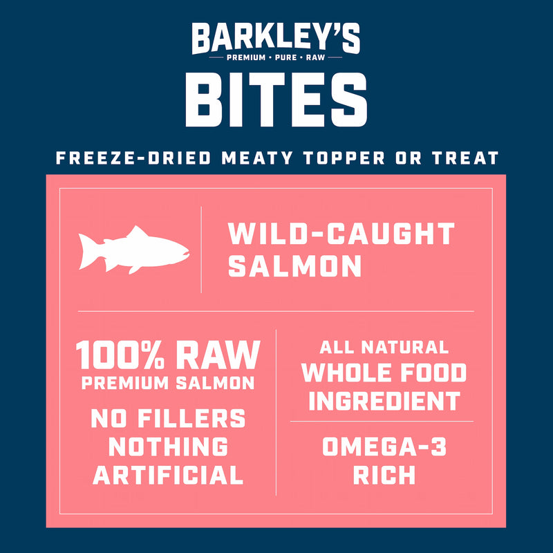 WILD-CAUGHT SALMON BITES (Dog)