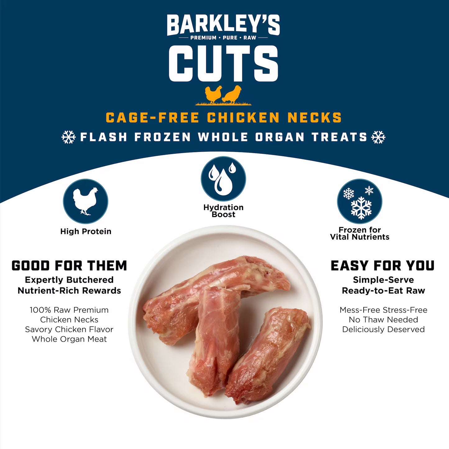 CAGE-FREE WHOLE CHICKEN NECKS