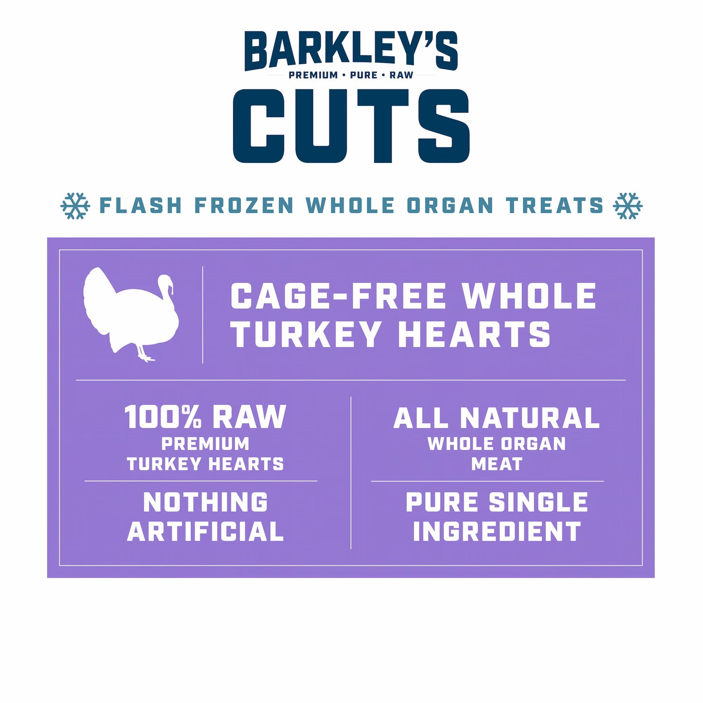 CAGE-FREE DICED TURKEY HEARTS