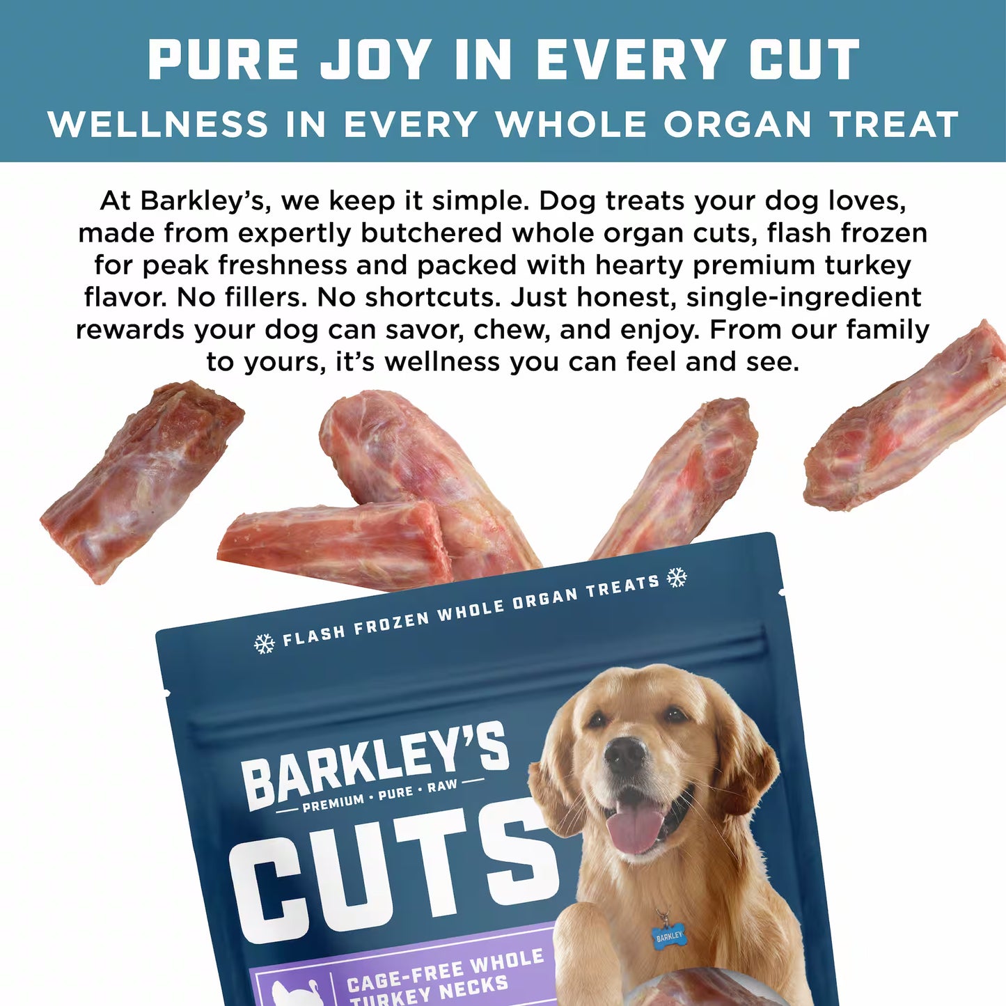 CAGE-FREE WHOLE TURKEY NECKS