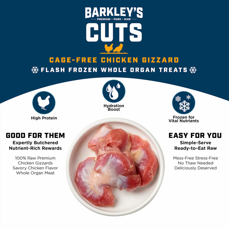 CAGE-FREE WHOLE CHICKEN GIZZARDS