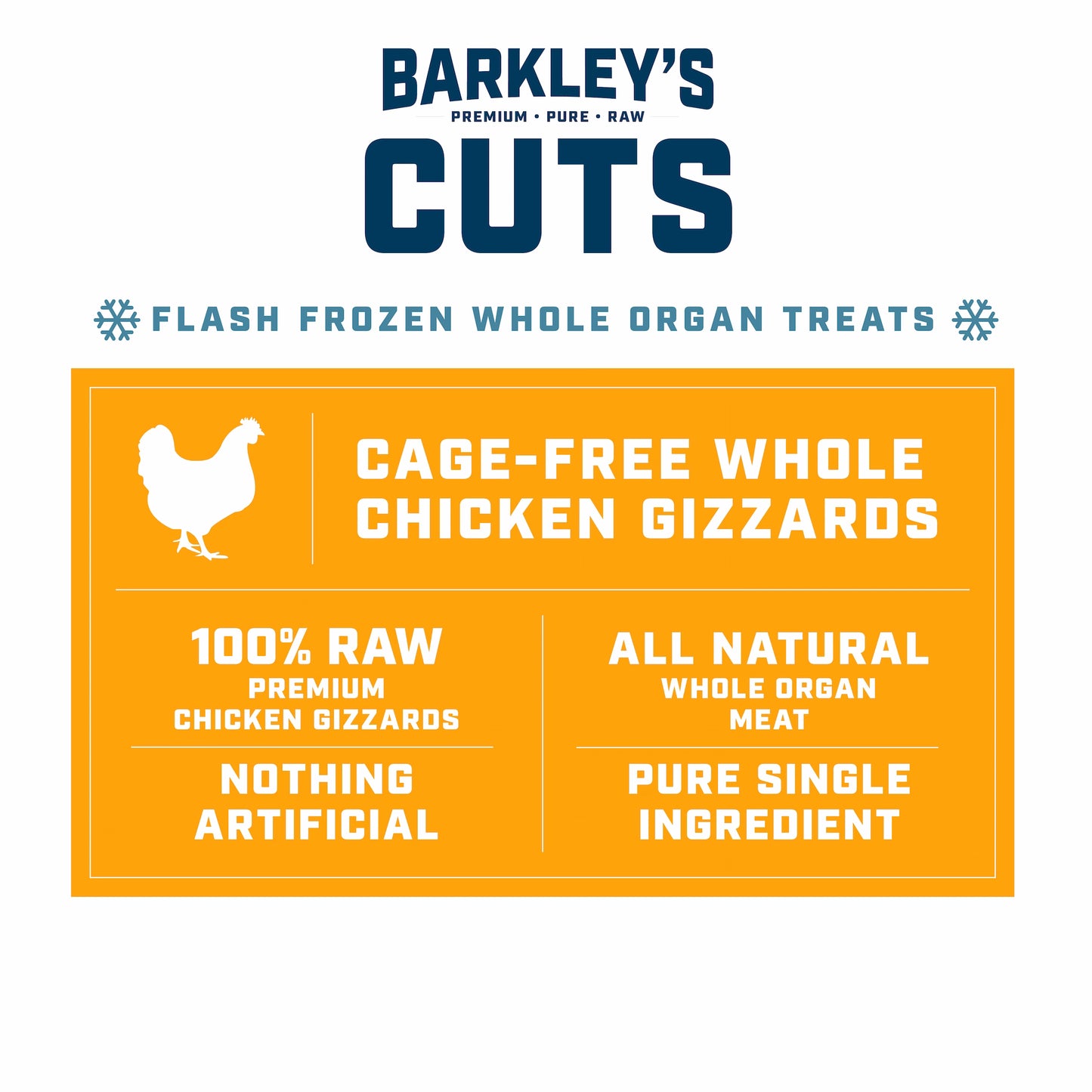 CAGE-FREE WHOLE CHICKEN GIZZARDS