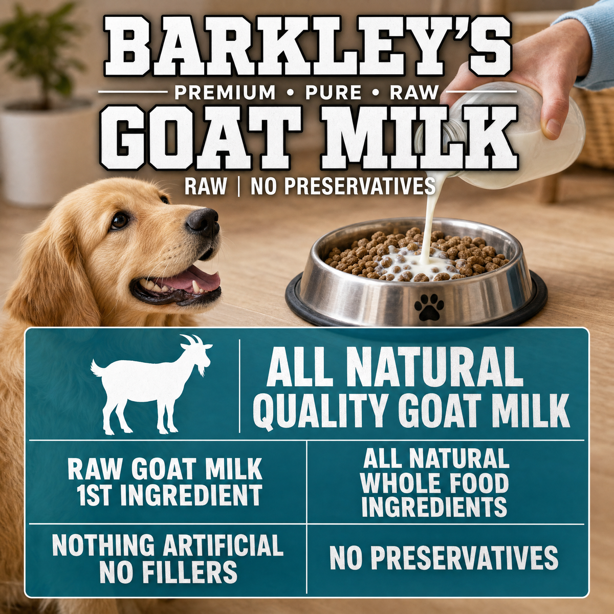 FROZEN GOAT MILK