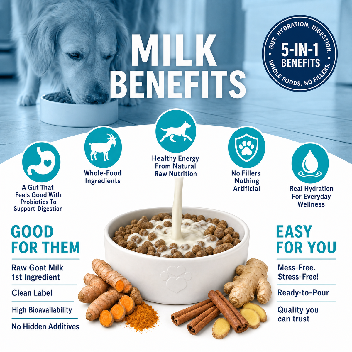 FROZEN GOAT MILK
