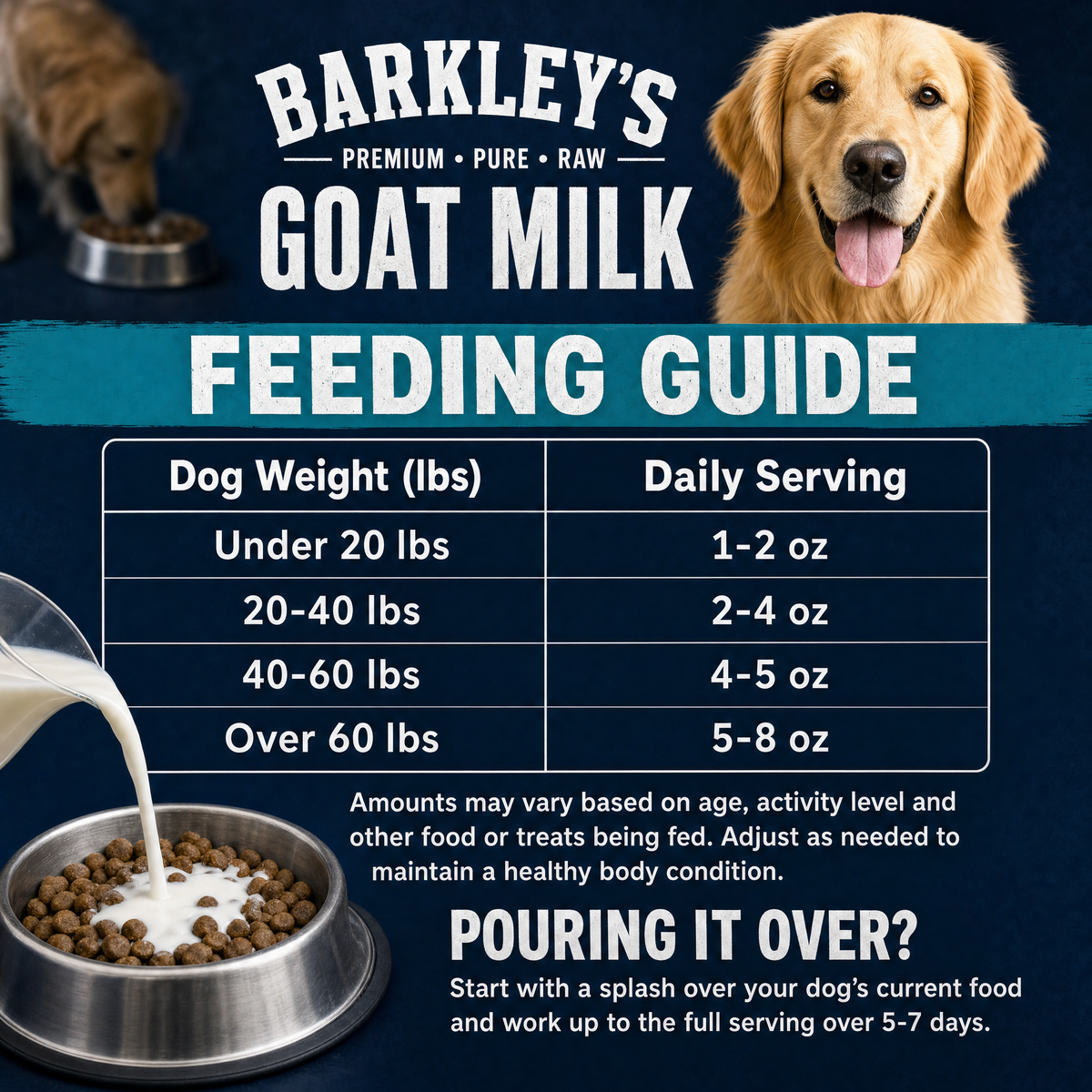 FROZEN GOAT MILK